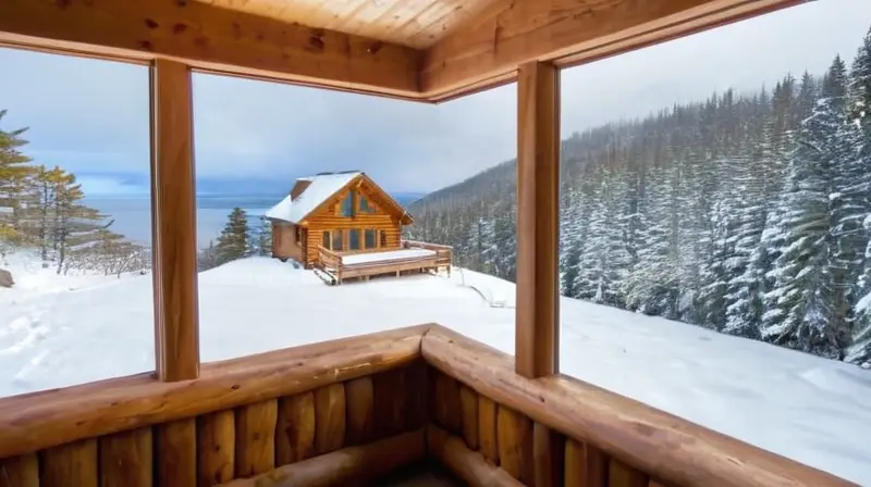 Cabañas acogedoras en paisajes naturales diversos