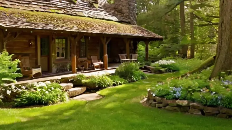 Casas de madera evocan encanto rústico