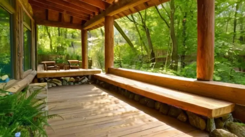 Naturaleza acogedora y tranquila en armonía