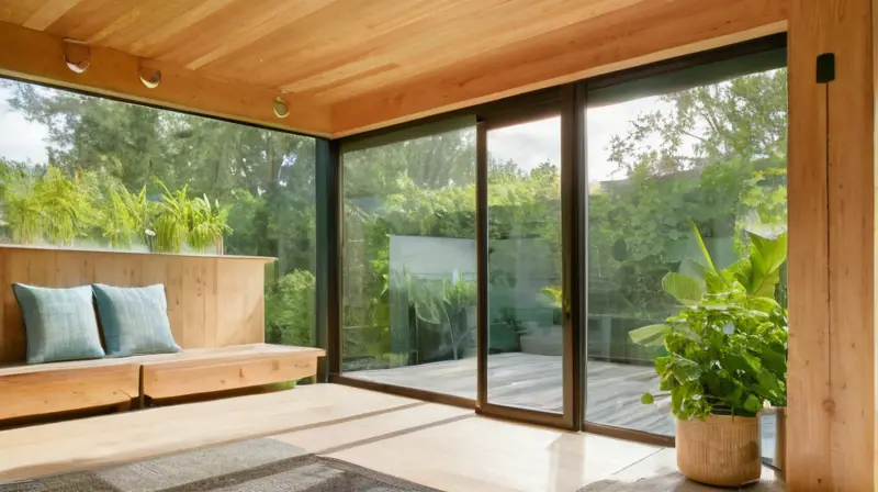Casa prefabricada moderna, ecológica y minimalista